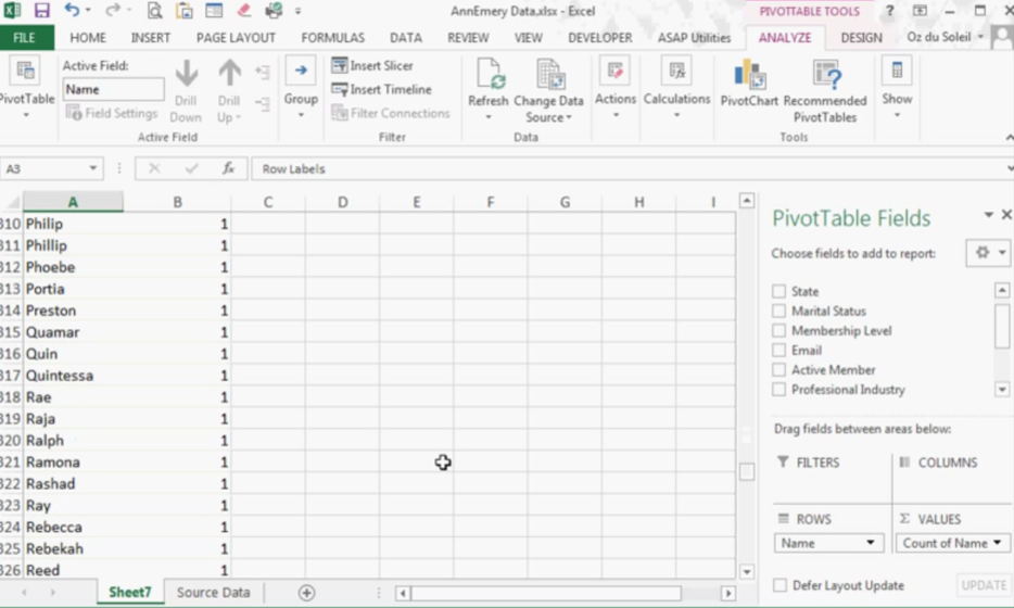 Pivot Tables: Your Tool for Exposing Miscreant Data