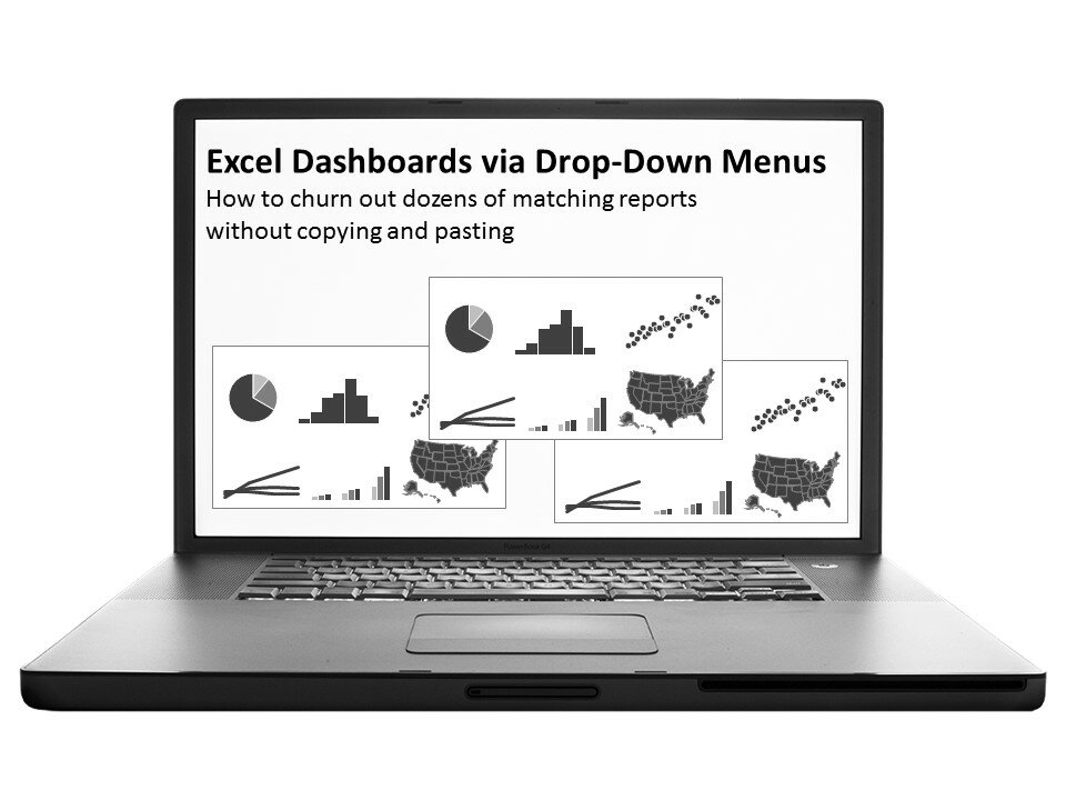 Public Webinar: Excel Dashboards via Drop-Down Menus