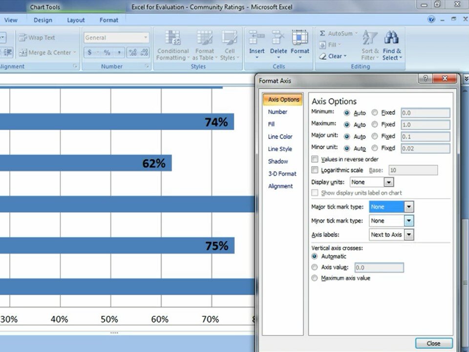 Removing Tick Marks and Grid Lines