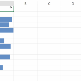 Quickly Visualizing Patterns with Excel’s Data Bars