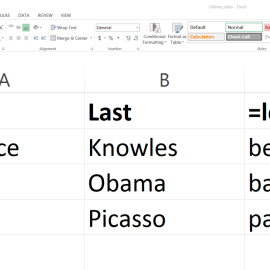 Shortcuts for Formatting Peoples’ Names in Your Spreadsheets