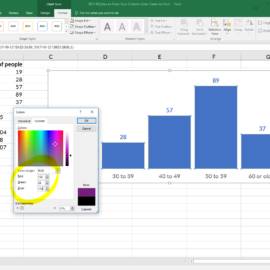 How to Enter Your Custom Color Codes in Excel